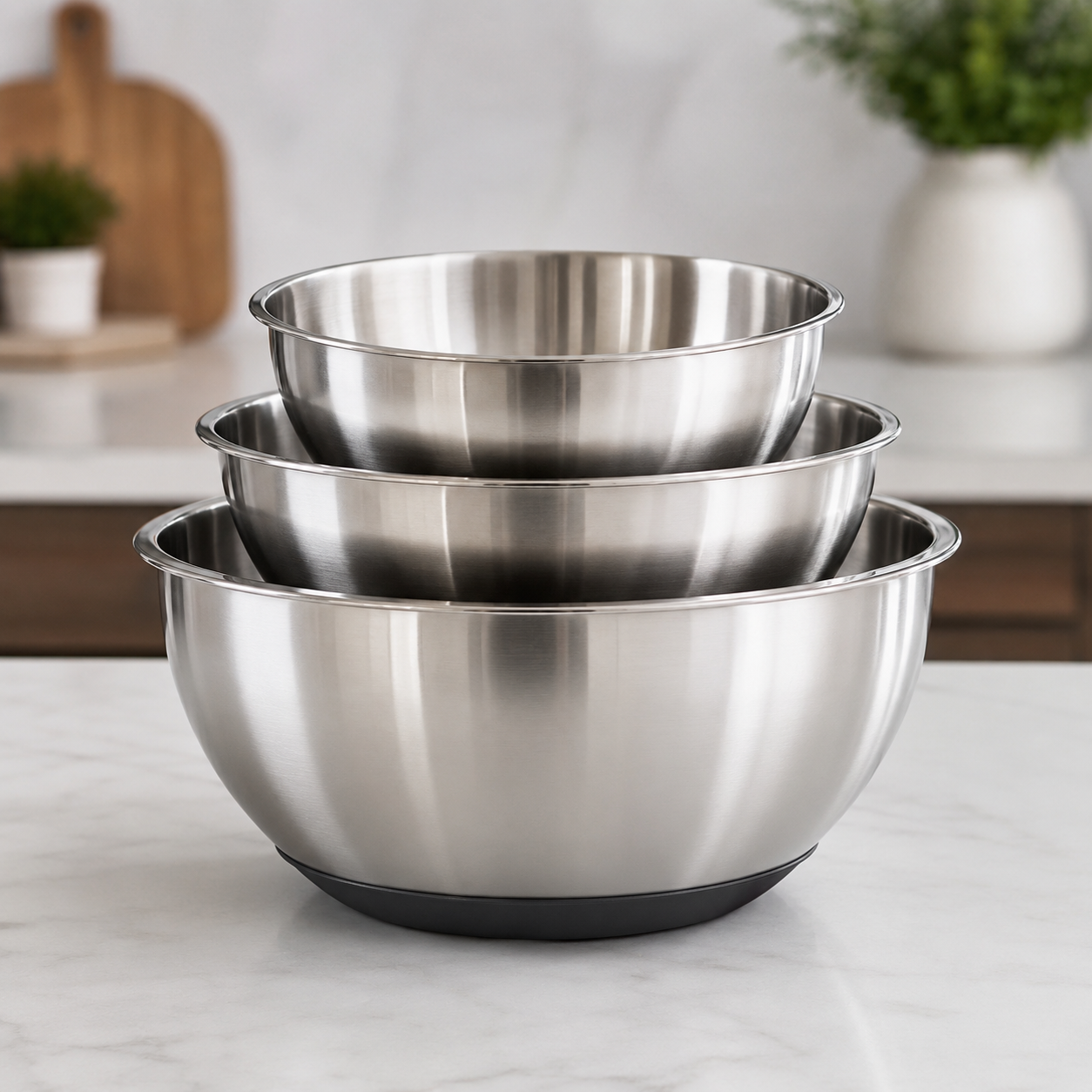 Stainless Mixing Bowls 3-Pack