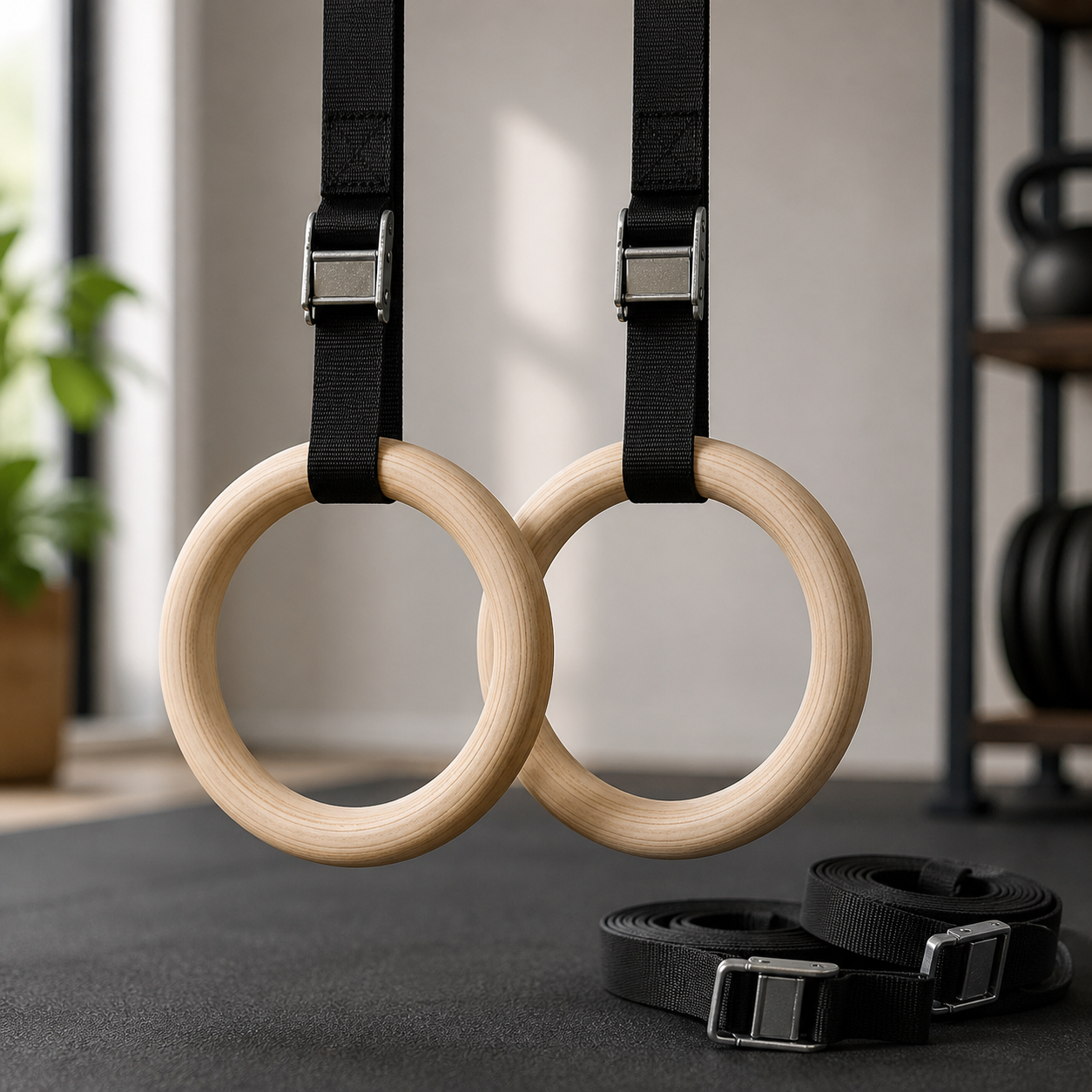 Wooden Gymnastic Rings